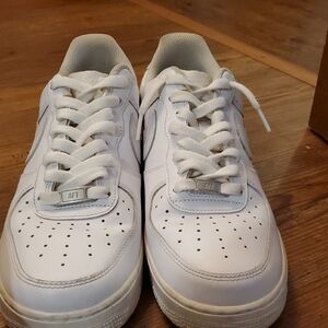 Nike White Air Force Ones Sneakers